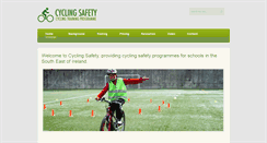 Desktop Screenshot of cyclingsafety.ie